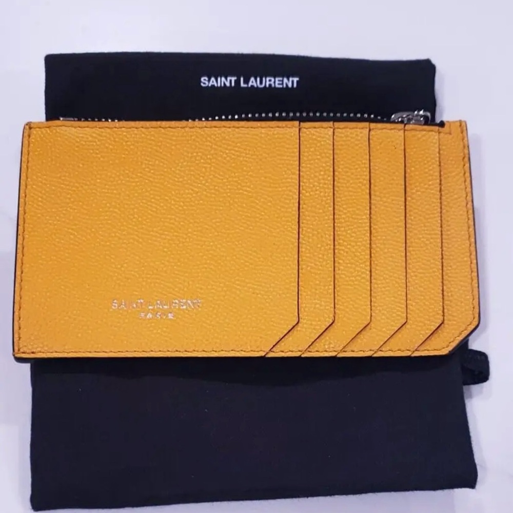 YSL card holder wallet